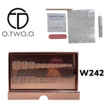 O.Two.O 24 Pcs Nails Box with Nail Glue & Adhesive Tabs,Alcohol Prep Pad,Mini Nail File,Cuticle Stick