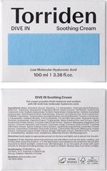 Torriden DIVE IN Hyaluronic Acid Soothing Cream 100ml
