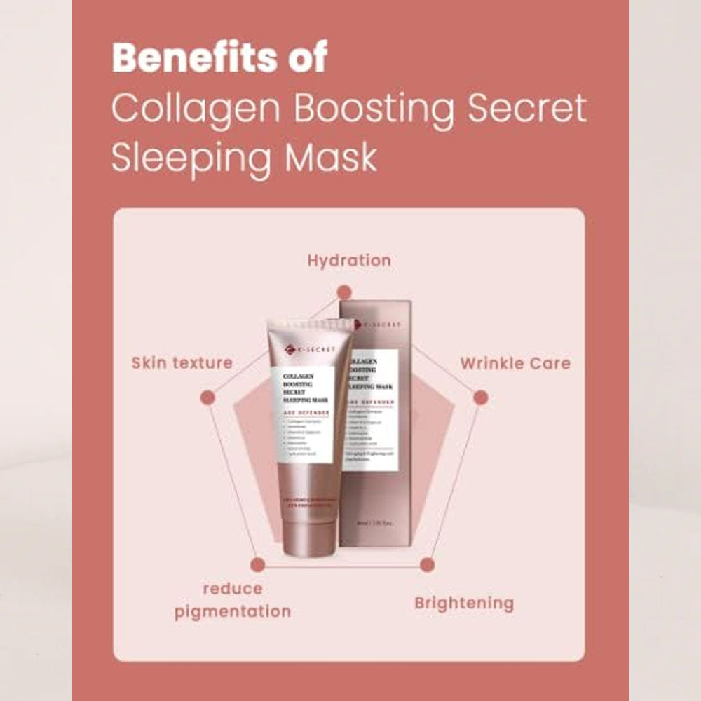 KSECRET Collagen Boosting Secret Sleeping Mask 60ml