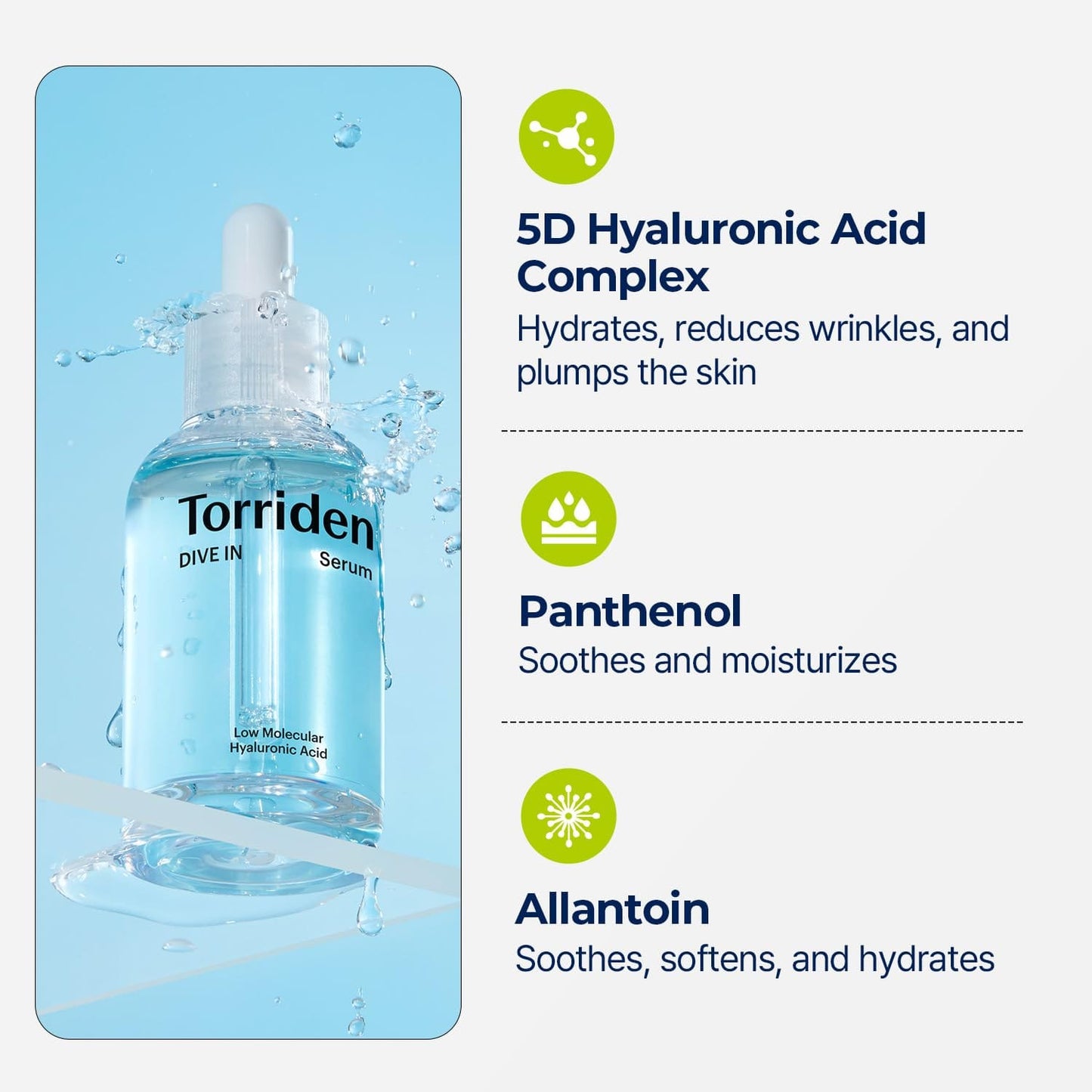 Torriden DIVE IN Low Molecular Hyaluronic Acid Serum 50ml