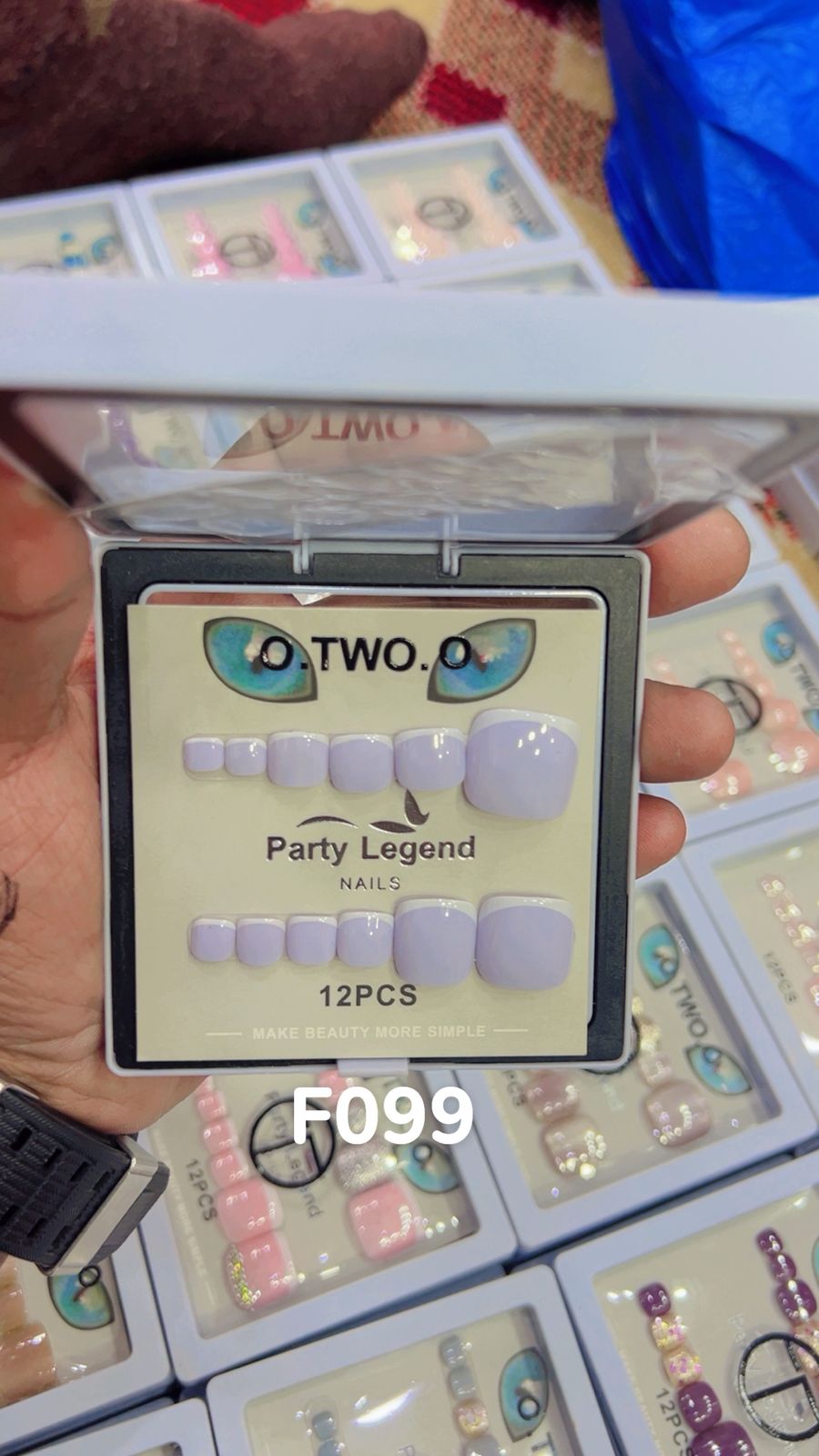 O Two O Nails 12pcs Box