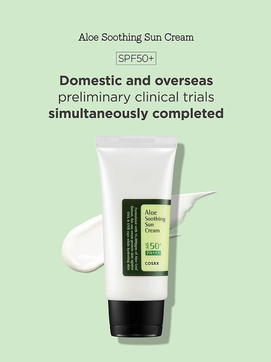 Cosrx Aloe vera 50+ spf sun cream