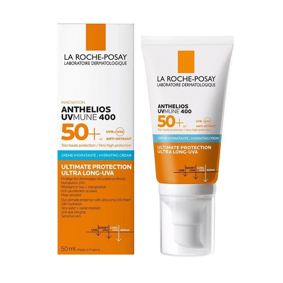 La Roche-Posay Anthelios UVMune 400 Hydrating Cream Sunscreen SPF50+ 50ml