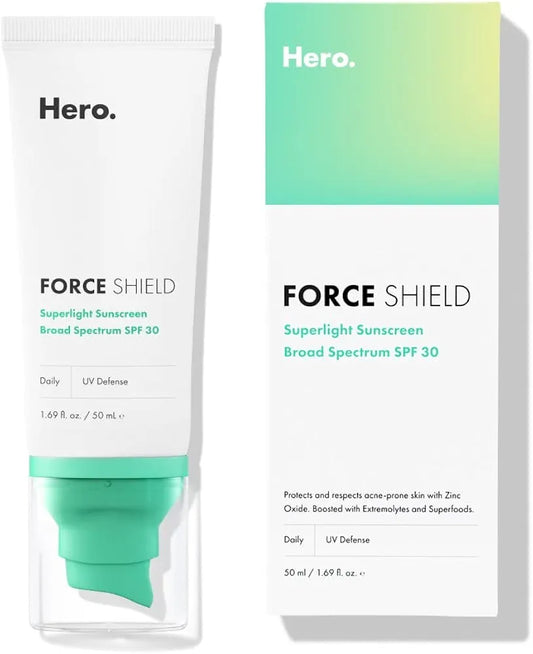 Hero Cosmetics Force Shield Superlight Sunscreen SPF 30
