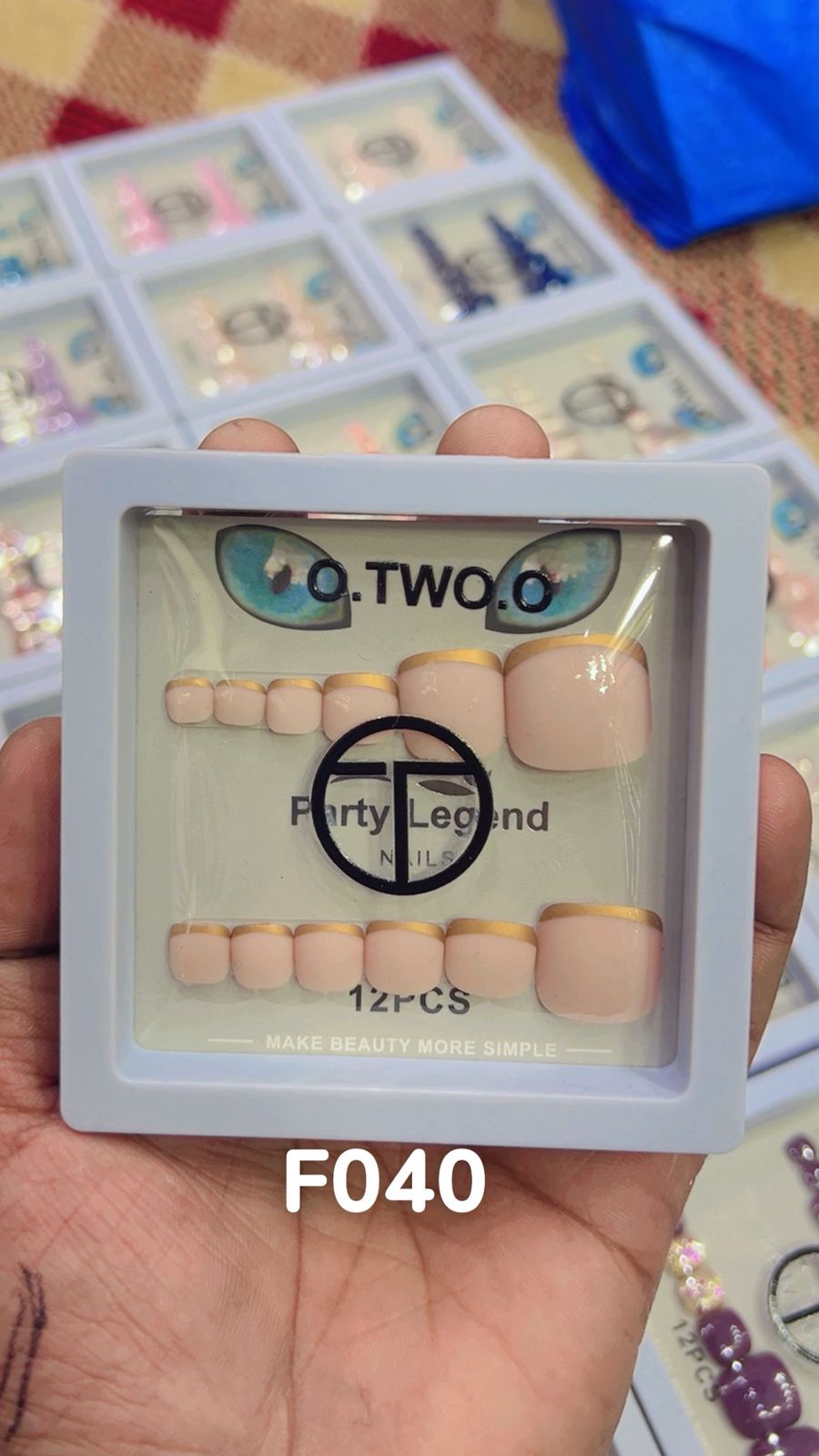 O Two O Nails 12pcs Box