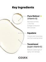Cosrx Retinol 0.5% Super Vitamin E+ Squalane serum