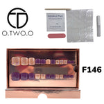 O.Two.O 24 Pcs Nails Box with Nail Glue & Adhesive Tabs,Alcohol Prep Pad,Mini Nail File,Cuticle Stick