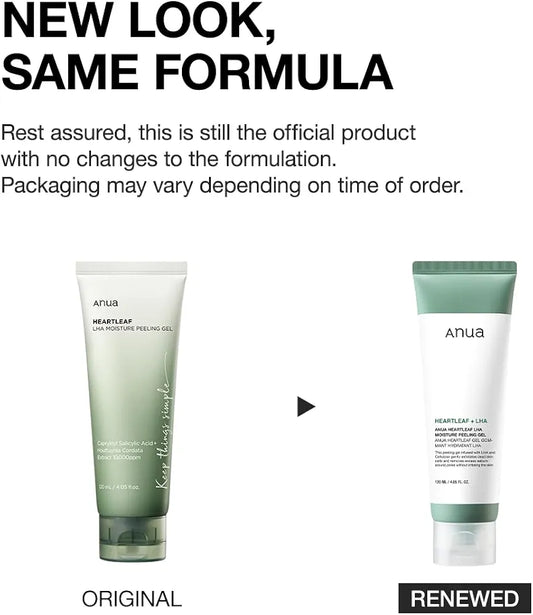 ANUA Heartleaf LHA Moisture Peeling Gel