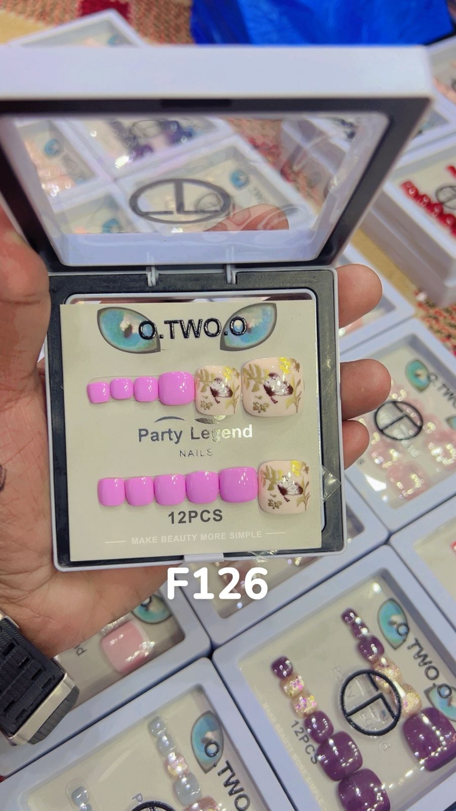 O Two O Nails 12pcs Box