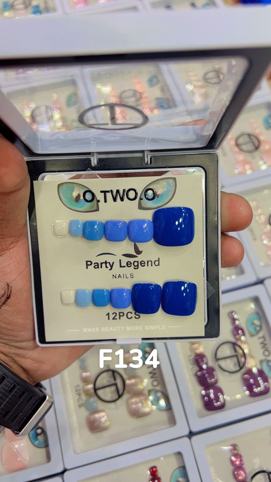 O Two O Nails 12pcs Box