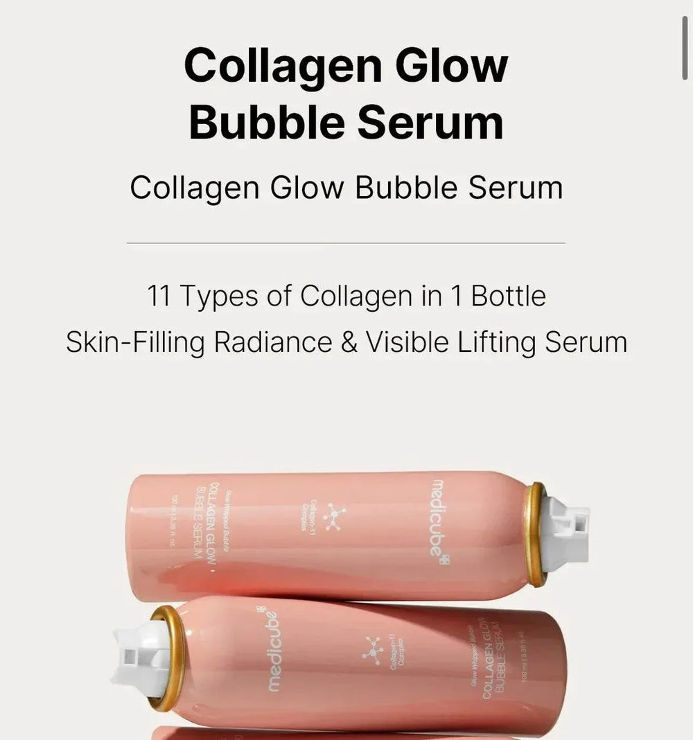Medicube - Collagen Glow Bubble Serum 100ml