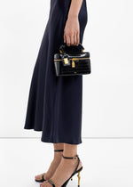 JW PEI Cleo Box Shape top handle bag with box packaging