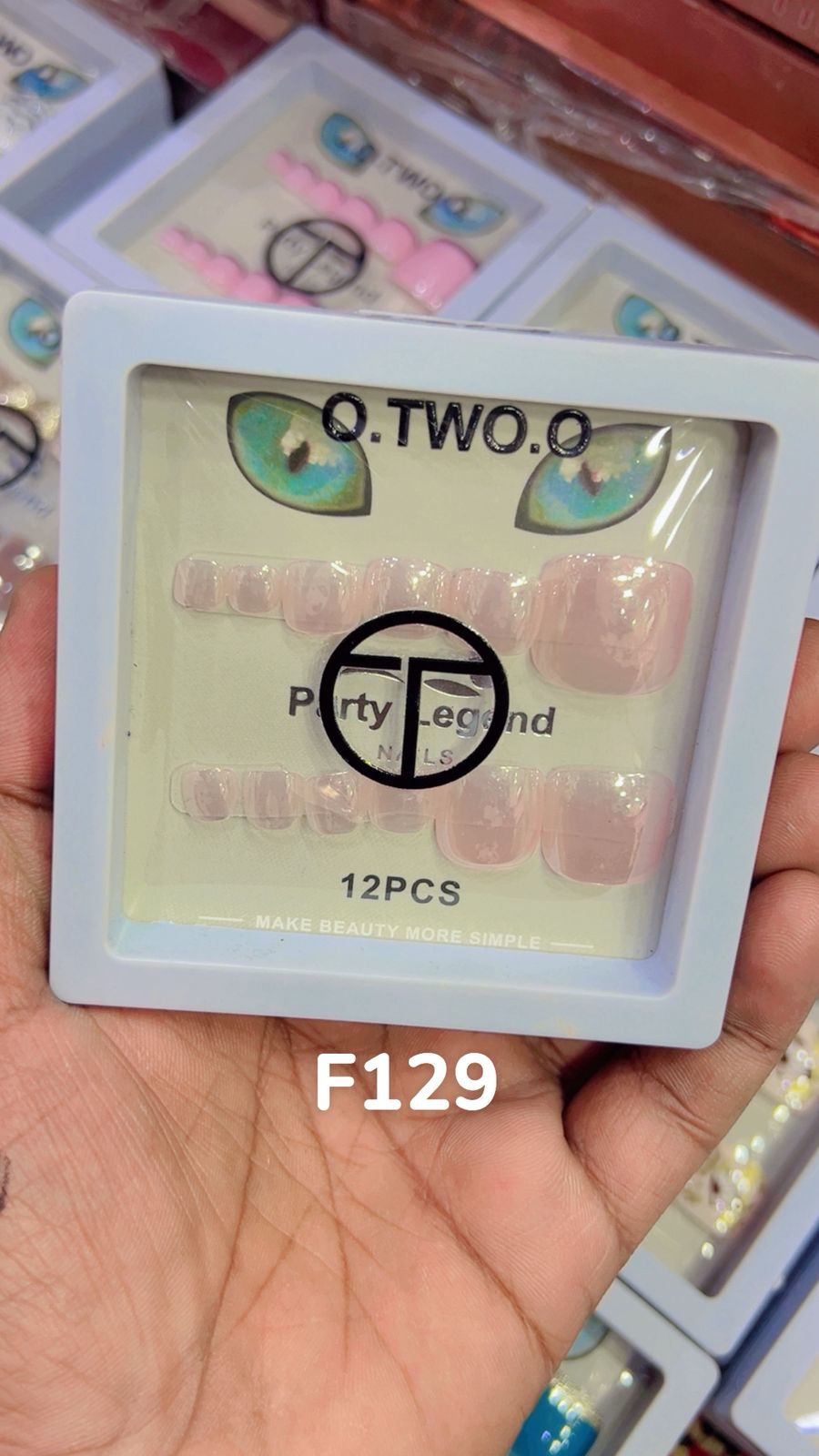 O Two O Nails 12pcs Box