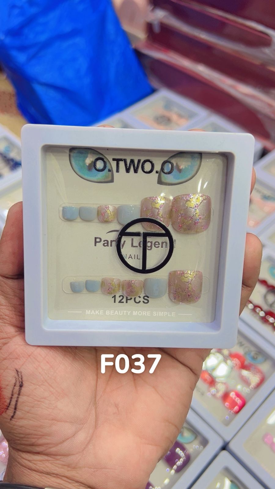 O Two O Nails 12pcs Box