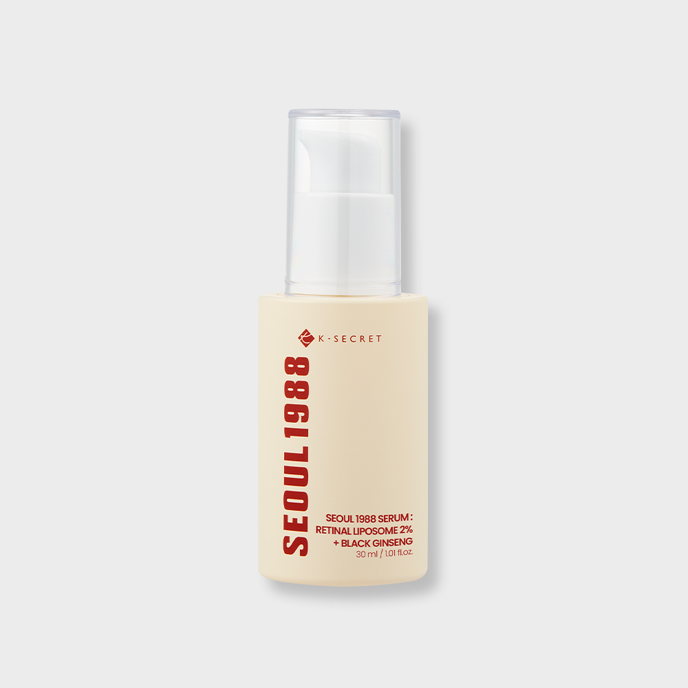 K-Secret SEOUL1988 Retinal Liposome 2% + Black Ginseng Serum