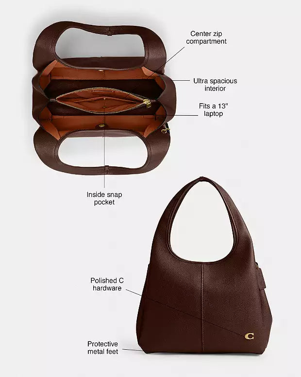 Coach Lana Shoulder Bag with Box Packaging