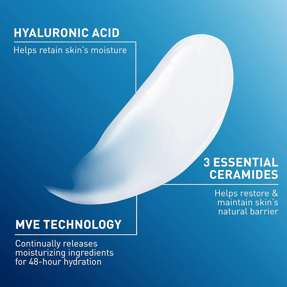 Cera ve Moisturizing Lotion-236 ML. Dry to very Dry skin.